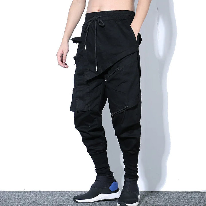 Techwear Hip Hop Joggers Dark Tiger