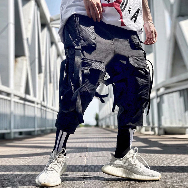 Harajuku Techwear Cargo Pants Dark Tiger