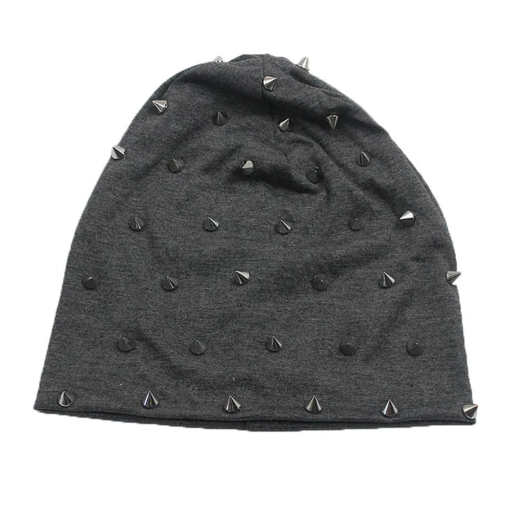 Rivet Hip Hop Casual Beanie Dark Tiger