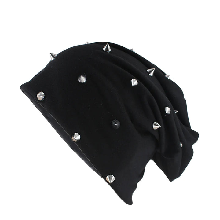 Rivet Hip Hop Casual Beanie Dark Tiger