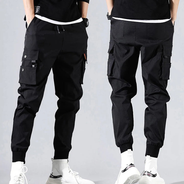 Techwear Casual Cargo Joggers Dark Tiger