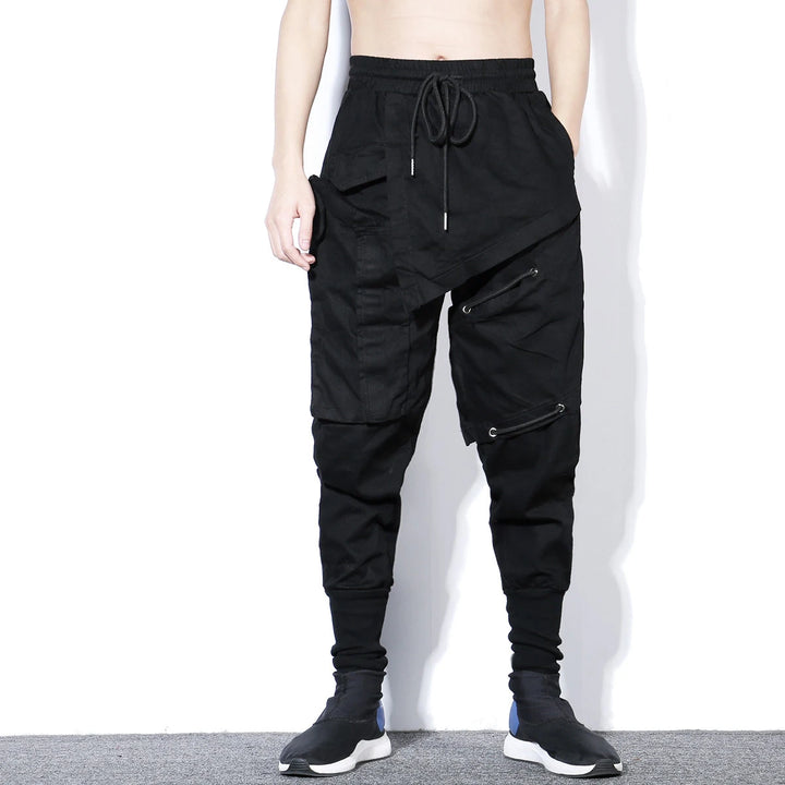 Techwear Hip Hop Joggers Dark Tiger