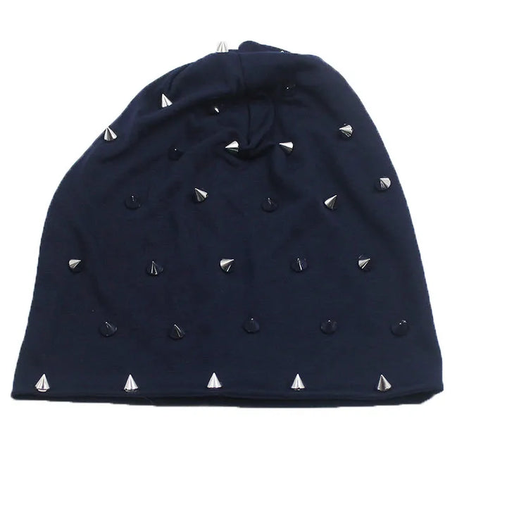 Rivet Hip Hop Casual Beanie Dark Tiger