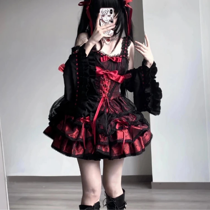 Japanese Gothic Lolita Dress Dark Tiger