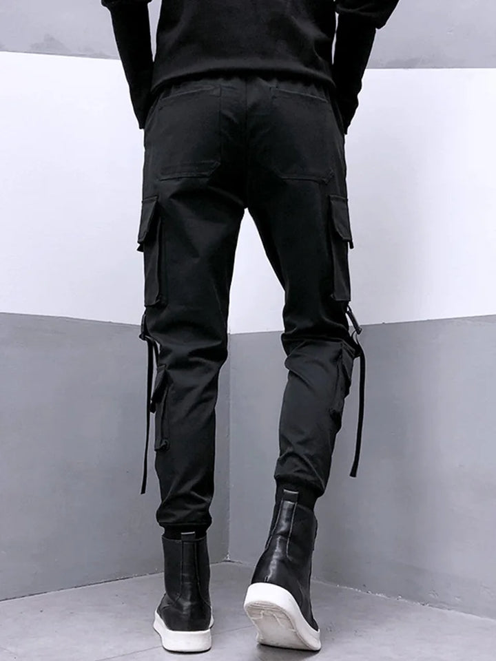 Slim Dark Hip Hop Joggers Dark Tiger