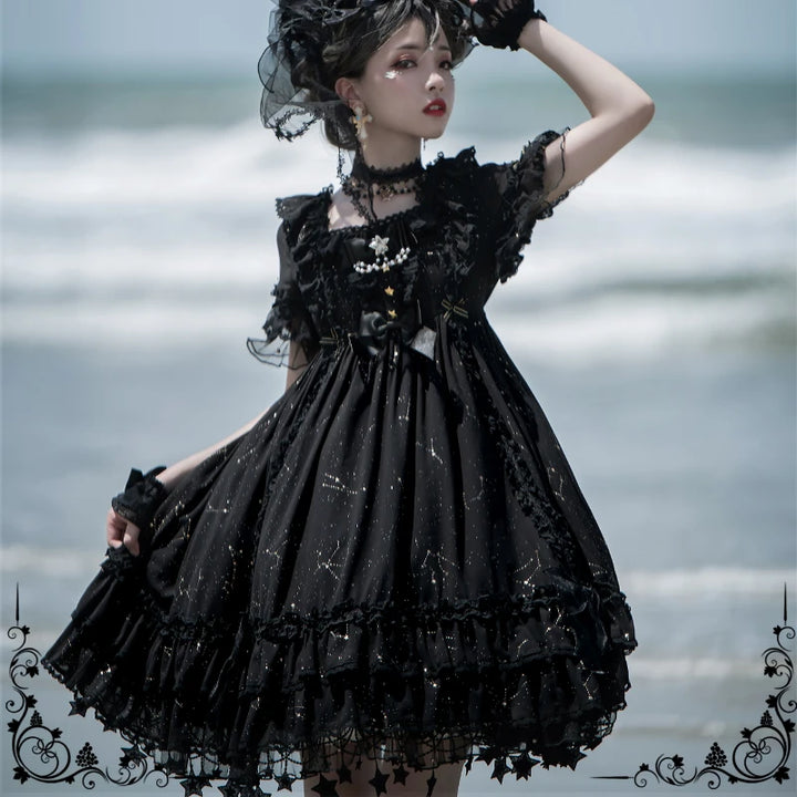 Victorian Gothic Lolita Dress Dark Tiger