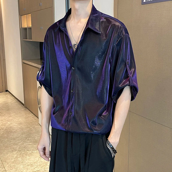 Korean 90s Style Shirt Dark Tiger