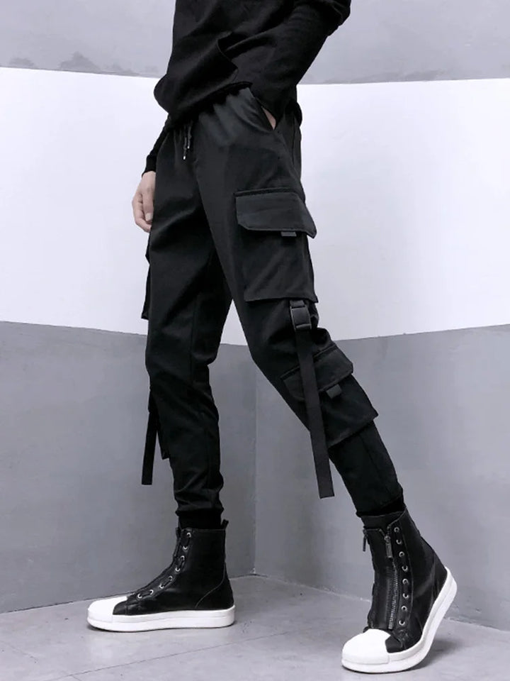 Slim Dark Hip Hop Joggers Dark Tiger