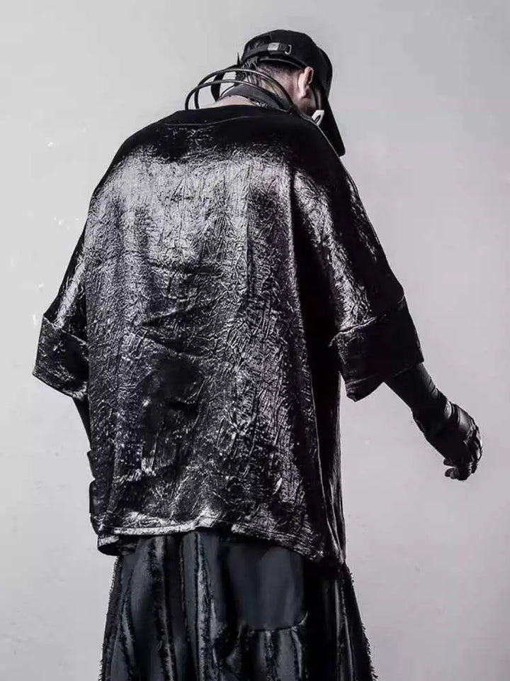 Dark Punk Oversized T-Shirt Dark Tiger