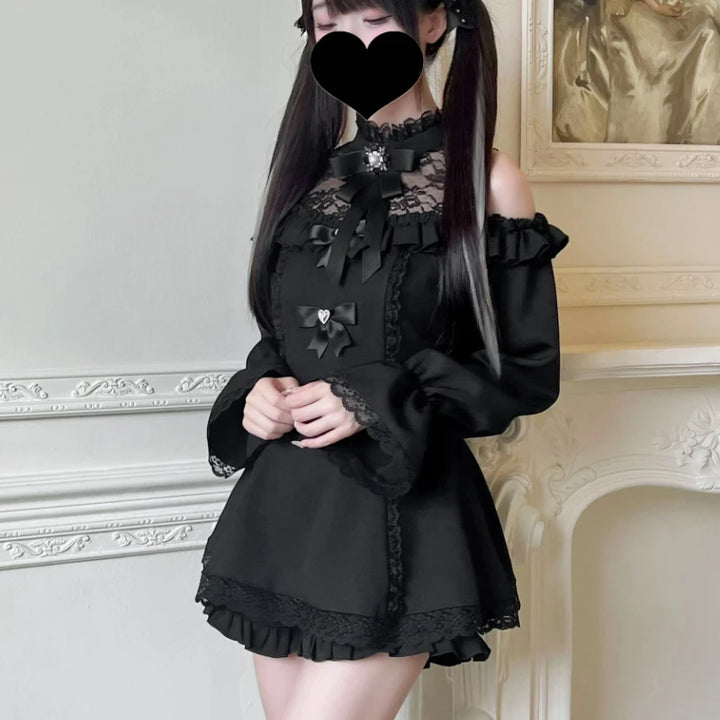 Gothic Lolita Short Dress Dark Tiger