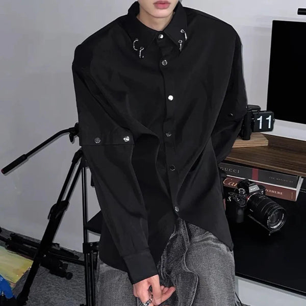 Y2K Loose Casual Jacket Dark Tiger