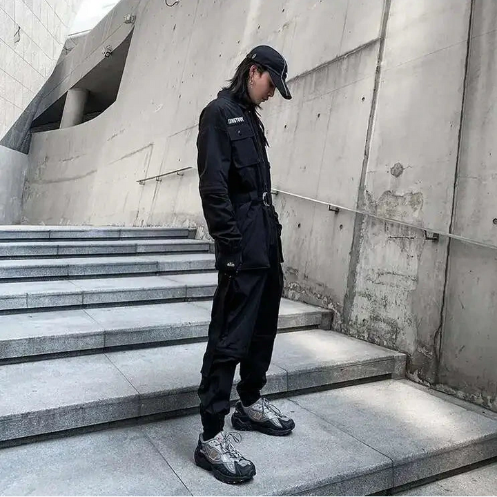 Uniform Style Detachable Jumpsuit Dark Tiger