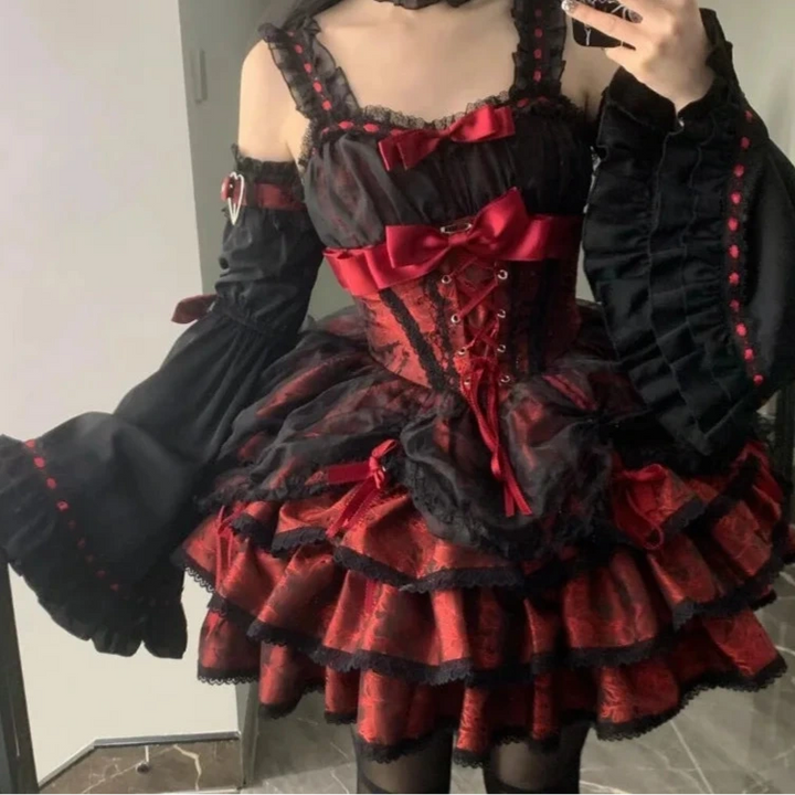 Japanese Gothic Lolita Dress Dark Tiger