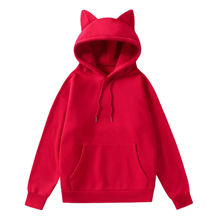 Harajuku Cat Style Hoodie Dark Tiger