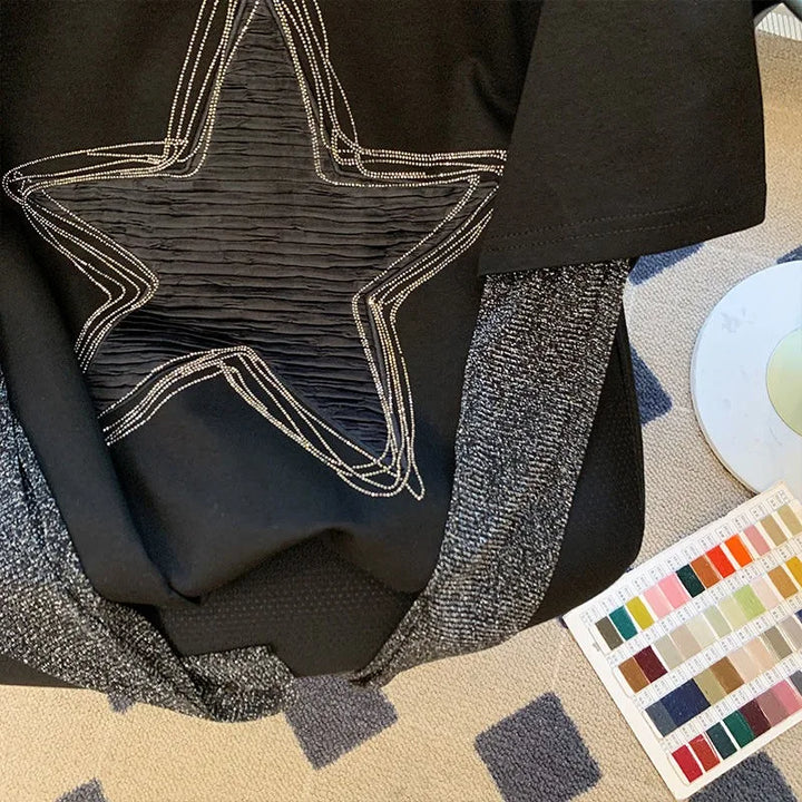 Harajuku 2-Piece Star T-Shirt Dark Tiger