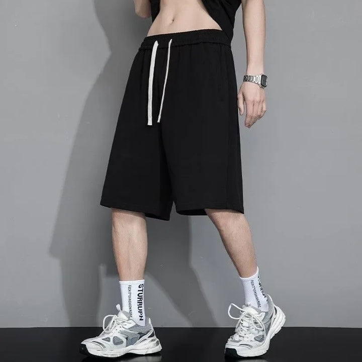 Solid Loose Sports Shorts Dark Tiger