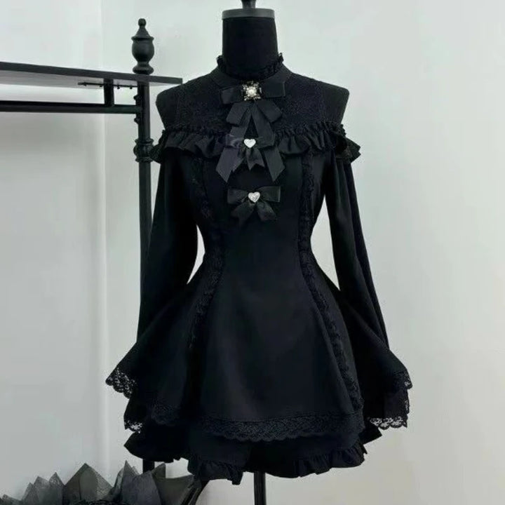 Gothic Lolita Short Dress Dark Tiger