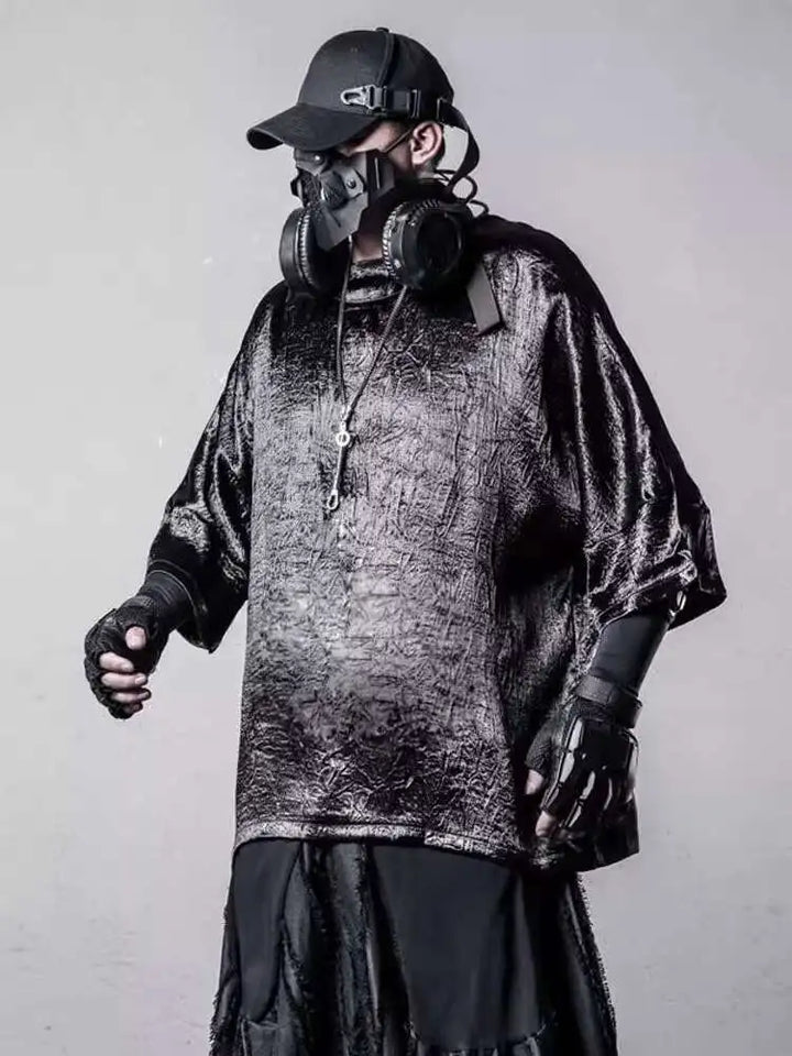 Dark Punk Oversized T-Shirt Dark Tiger