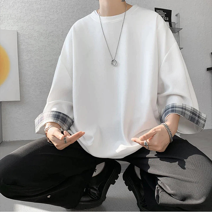 Korean Style Oversized T-shirt Dark Tiger