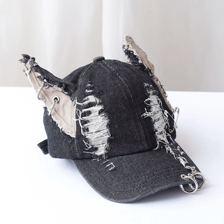 Y2K Gothic Baseball Hat Dark Tiger