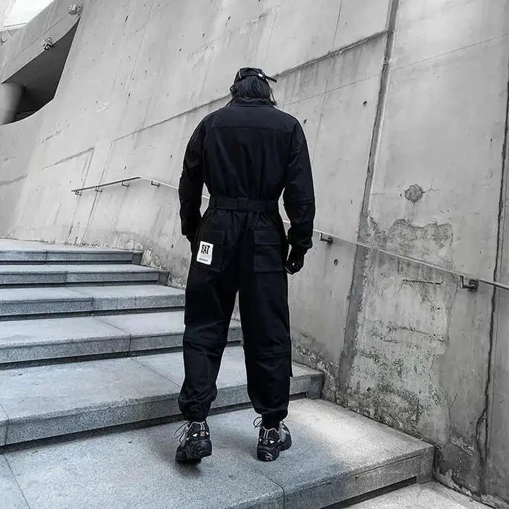 Uniform Style Detachable Jumpsuit Dark Tiger