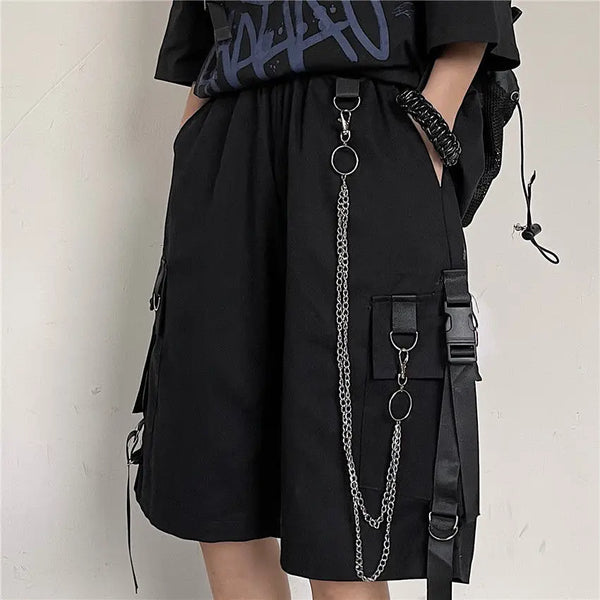 Dark Casual Bermuda Shorts Dark Tiger