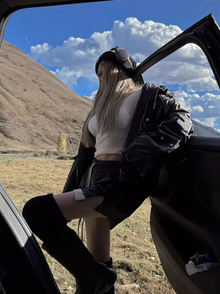 Dark Designer Bomber Jacket Dark Tiger