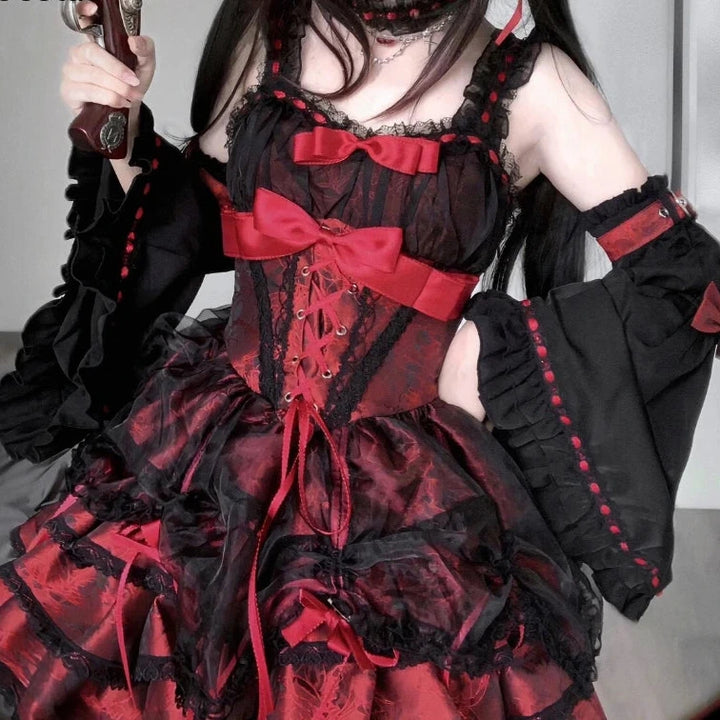 Japanese Gothic Lolita Dress Dark Tiger