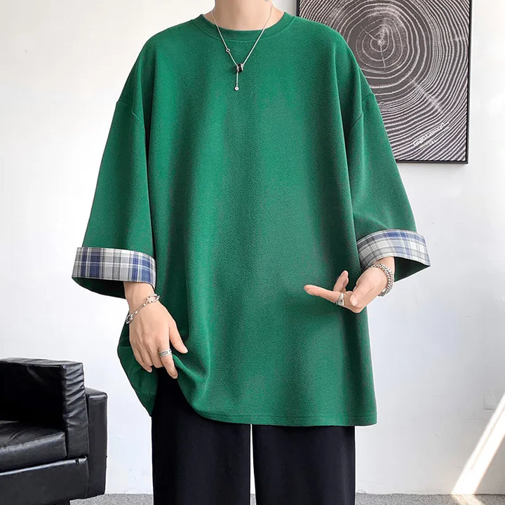 Korean Style Oversized T-shirt Dark Tiger