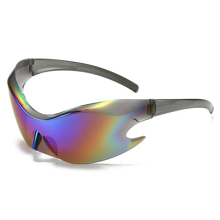 Y2K Sports Sunglasses Dark Tiger