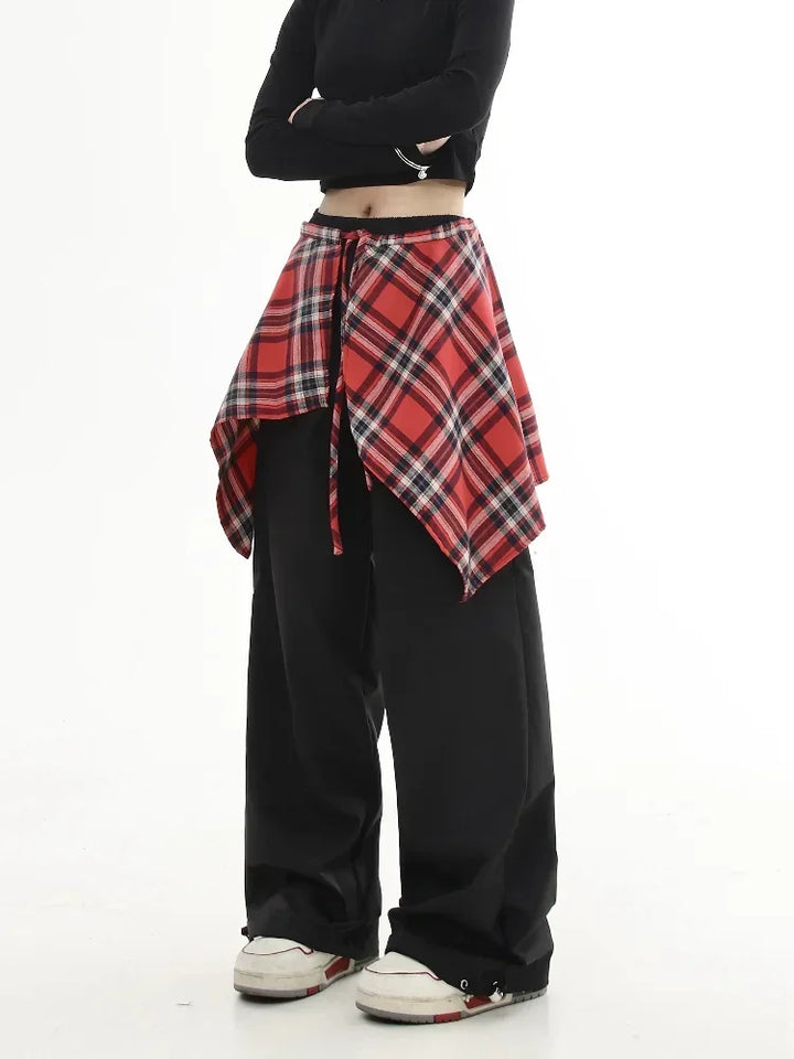 Korean Casual Oversized Pants Dark Tiger