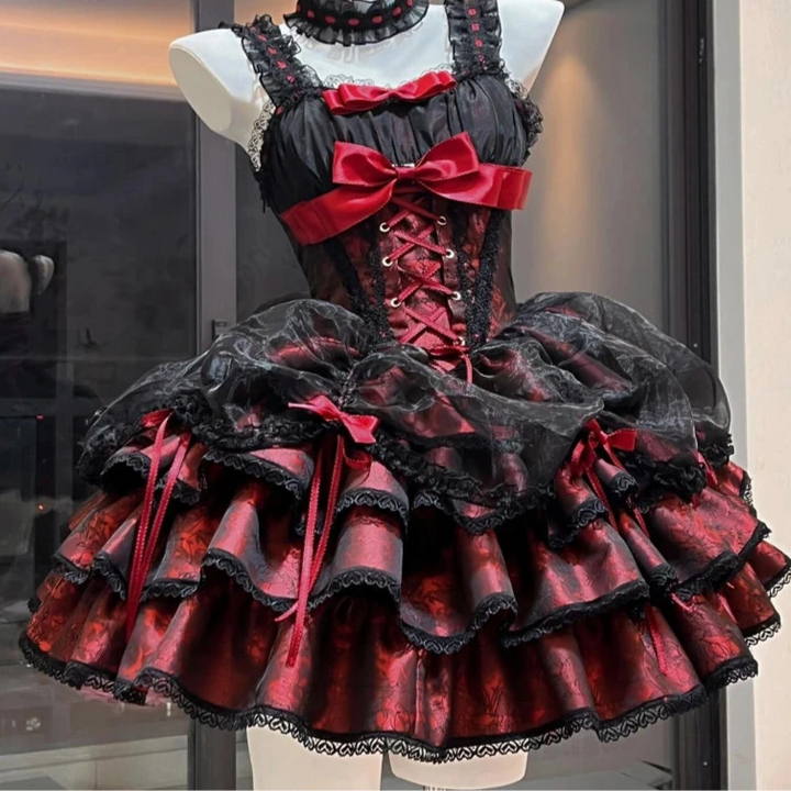 Japanese Gothic Lolita Dress Dark Tiger