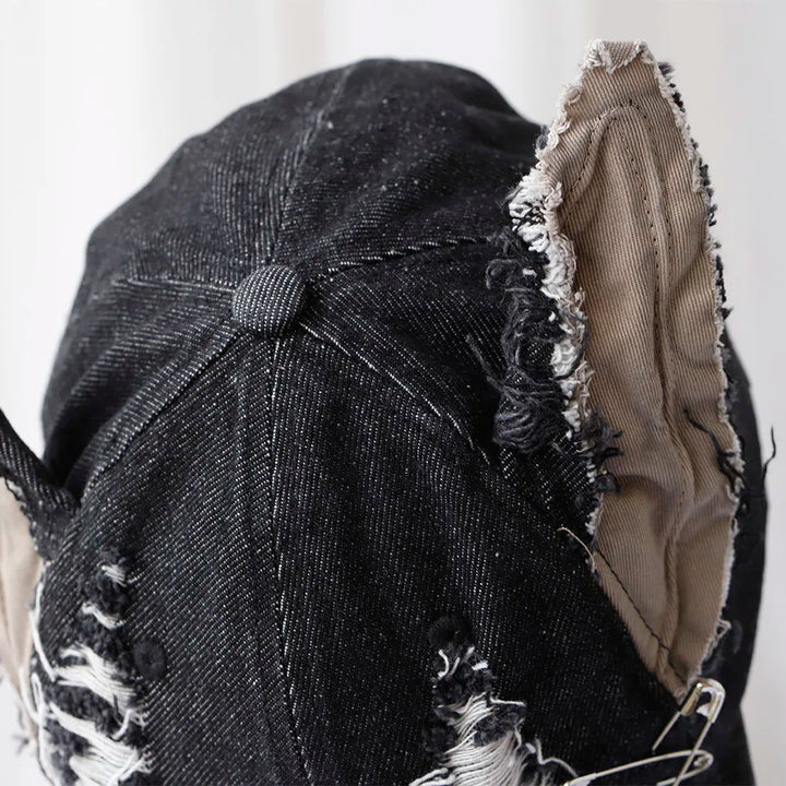 Y2K Gothic Baseball Hat Dark Tiger