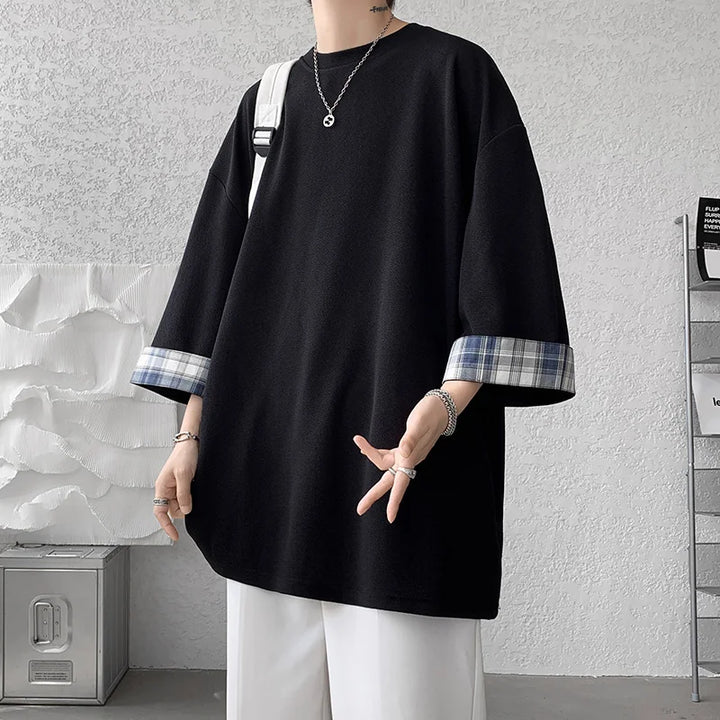 Korean Style Oversized T-shirt Dark Tiger