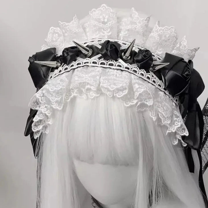 Gothic Lolita Steampunk Hairband & Eye Mask Dark Tiger