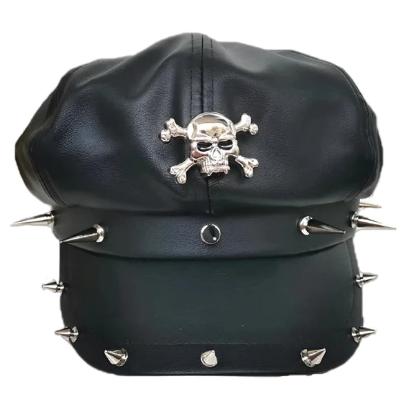 Y2K Punk Spiked Hat Dark Tiger