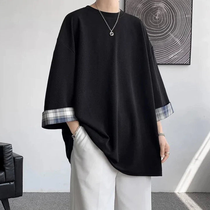 Korean Style Oversized T-shirt Dark Tiger