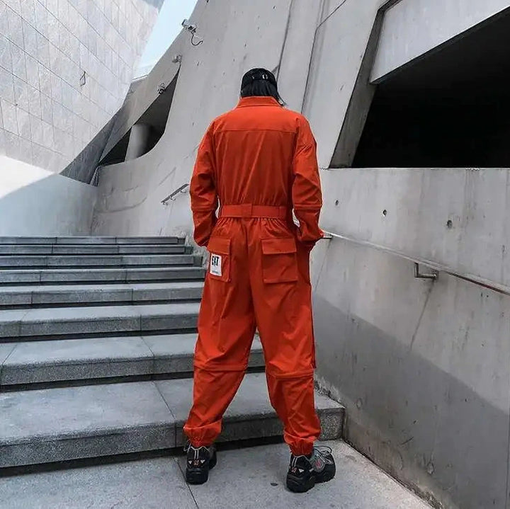 Uniform Style Detachable Jumpsuit Dark Tiger