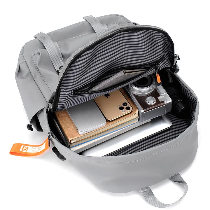 Techwear Waterproof USB Backpack Dark Tiger