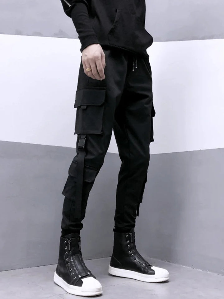 Slim Dark Hip Hop Joggers Dark Tiger