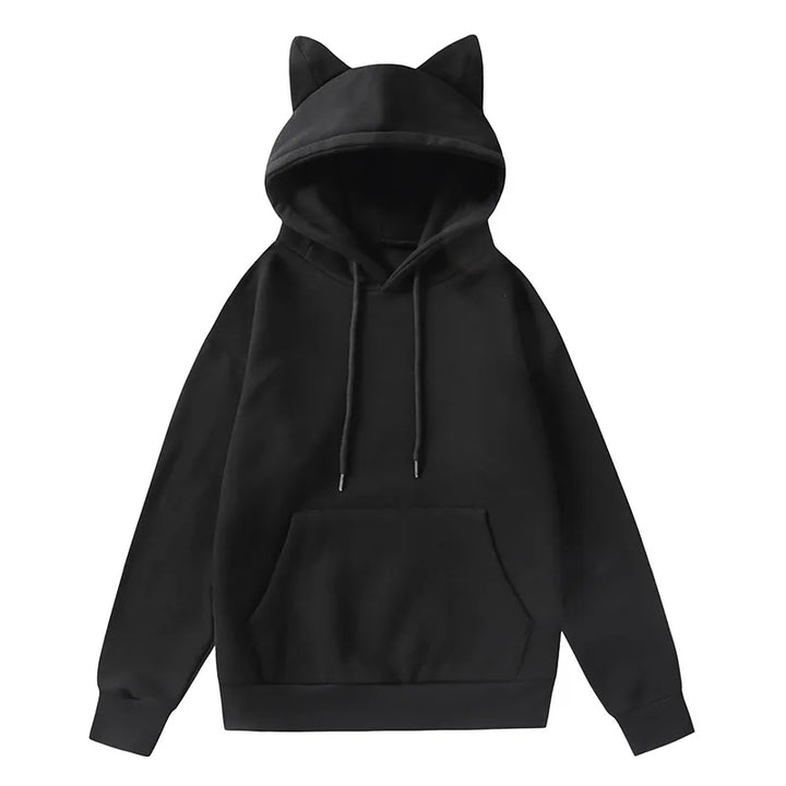 Harajuku Cat Style Hoodie Dark Tiger