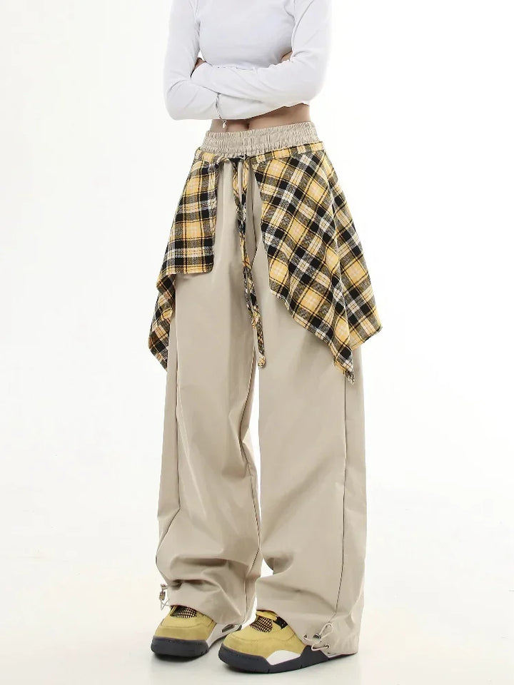 Korean Casual Oversized Pants Dark Tiger