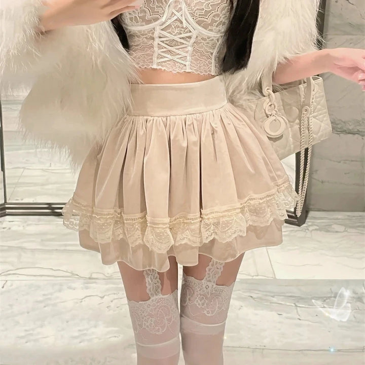 Gothic Lolita Mini Skirt Dark Tiger