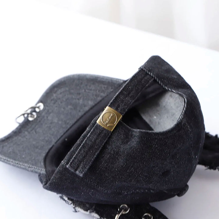 Y2K Gothic Baseball Hat Dark Tiger