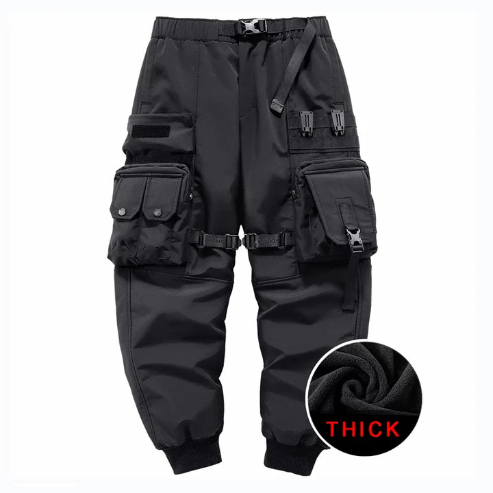 Thick Techwear Cargo Pants Dark Tiger