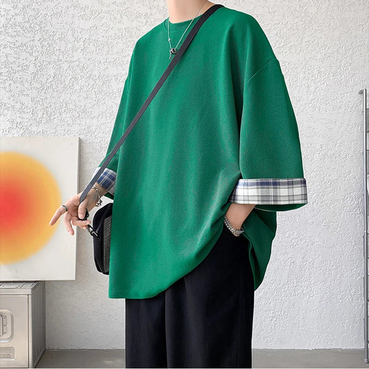 Korean Style Oversized T-shirt Dark Tiger