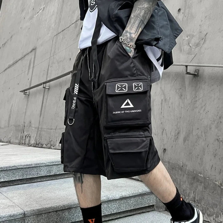 Dark Urban Cargo Shorts Dark Tiger