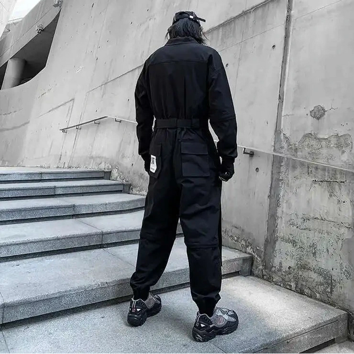 Uniform Style Detachable Jumpsuit Dark Tiger