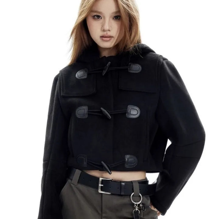 Dark Short Vintage Coat Dark Tiger