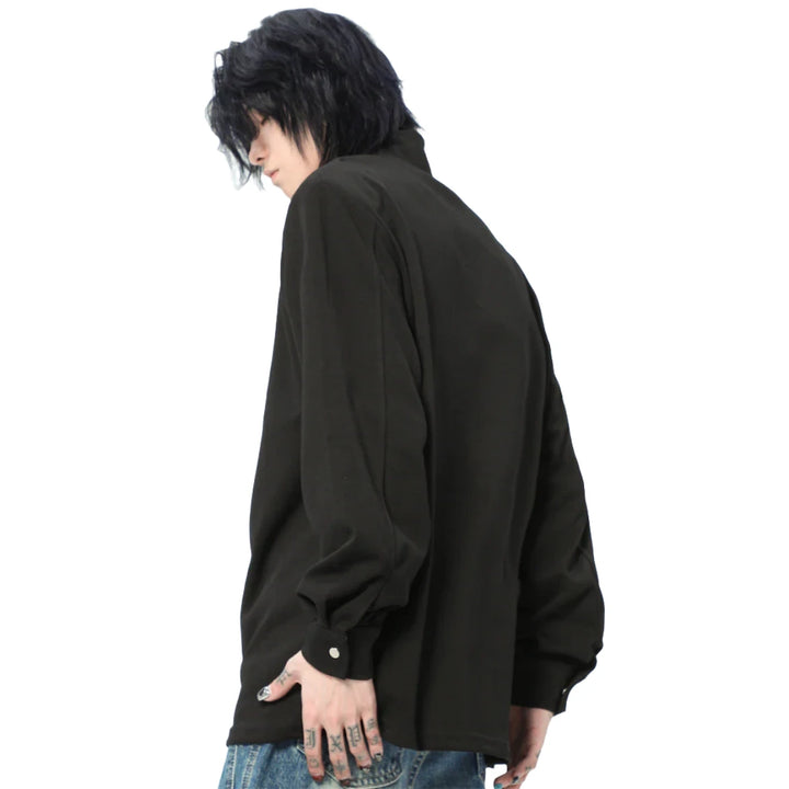 Korean Casual Loose Sweatshirt Dark Tiger